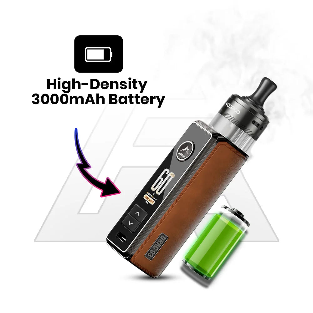 High density 3000mAh battery
