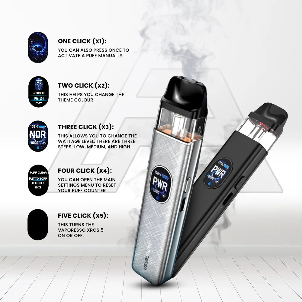 How to Adjust Settings on the Vaporesso XROS 5