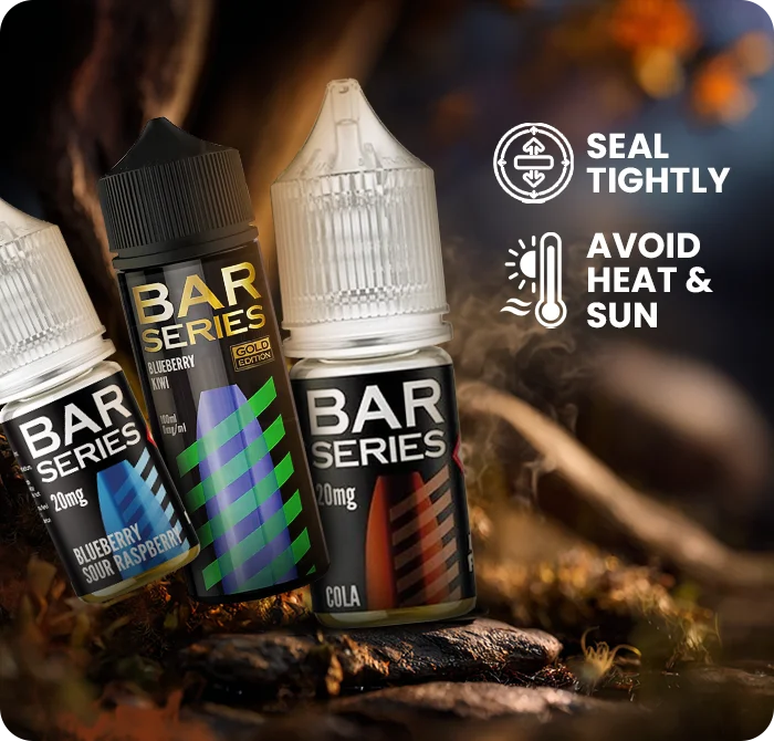 How to Store Bar Series E Liquids
