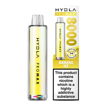 Hyola Pro Max 8K Prefilled Pod Kit - Banana Ice