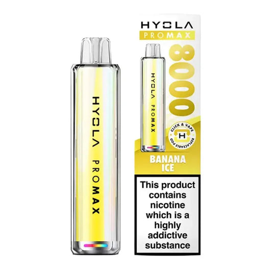Hyola Pro Max 8K Prefilled Pod Kit - Banana Ice