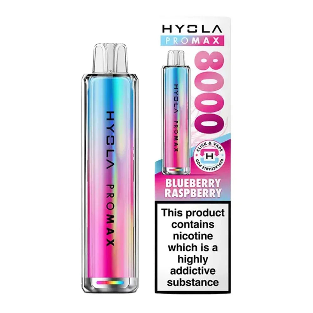 Hyola Pro Max 8K Prefilled Pod Kit - Blueberry Raspberry