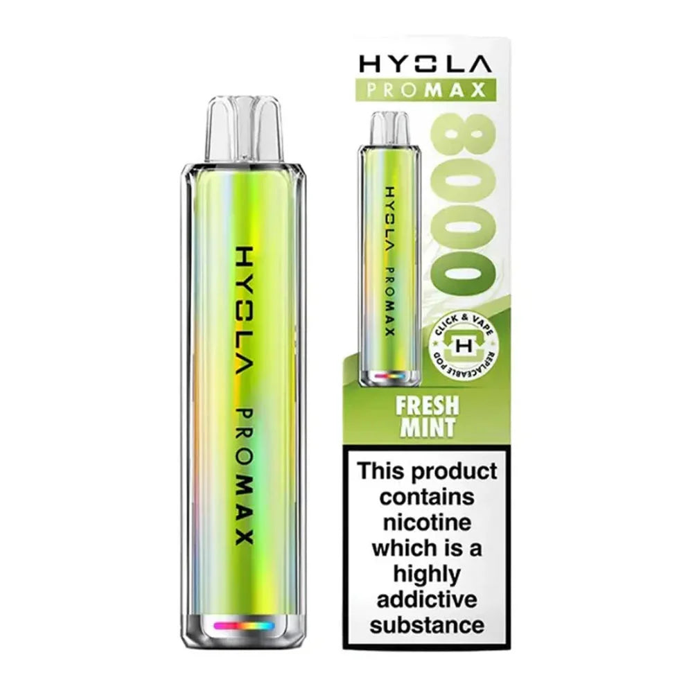 Hyola Pro Max 8K Prefilled Pod Kit - Fresh Mint