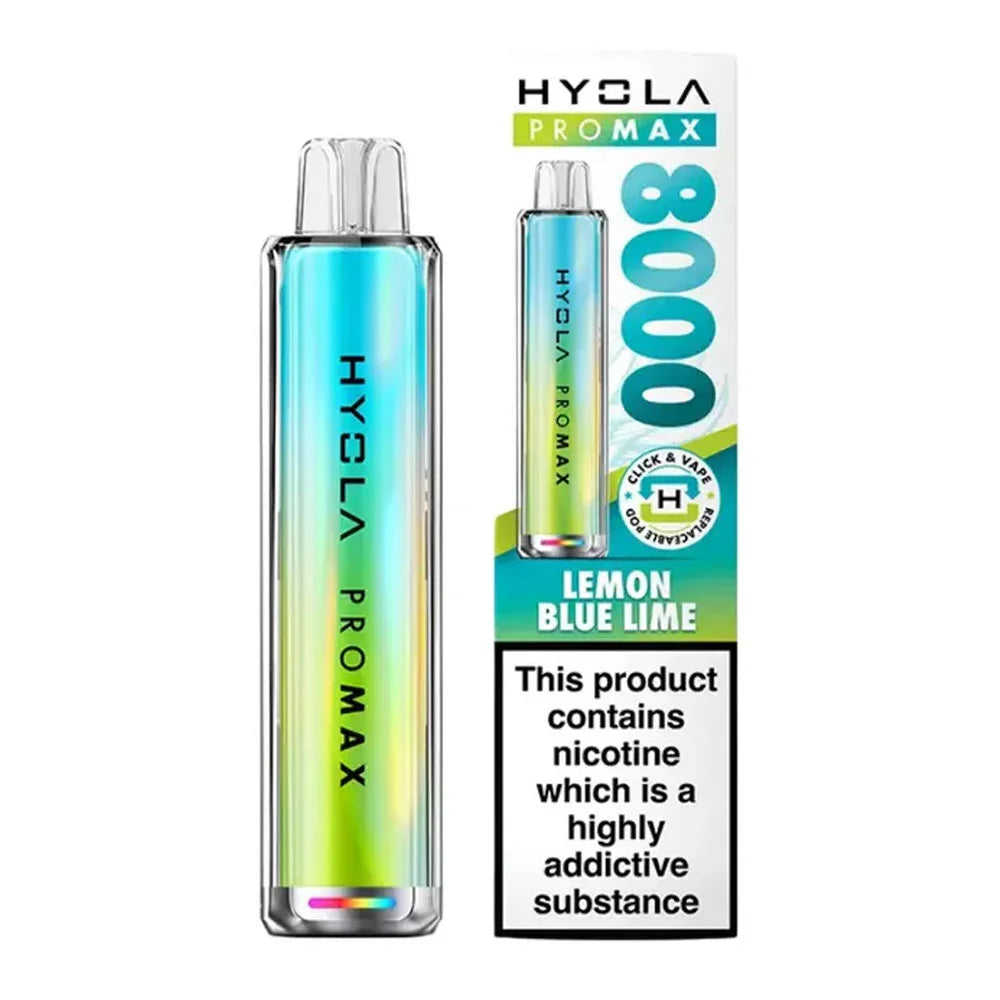 Hyola Pro Max 8K Prefilled Pod Kit - Lemon Blue Lime