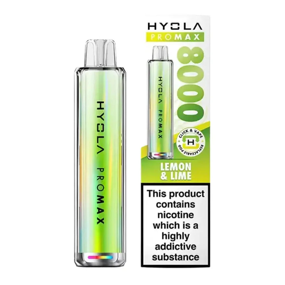 Hyola Pro Max 8K Prefilled Pod Kit - Lemon & Lime