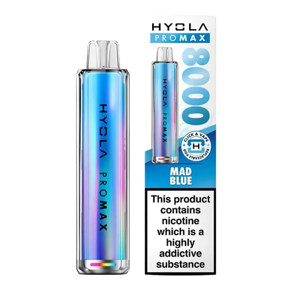 Hyola Pro Max 8K Prefilled Pod Kit - Mad Blue