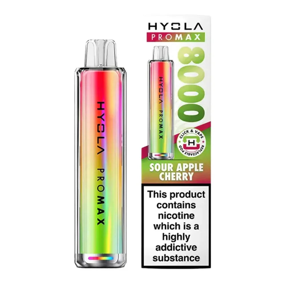 Hyola Pro Max 8K Prefilled Pod Kit - Sour Apple Cherry