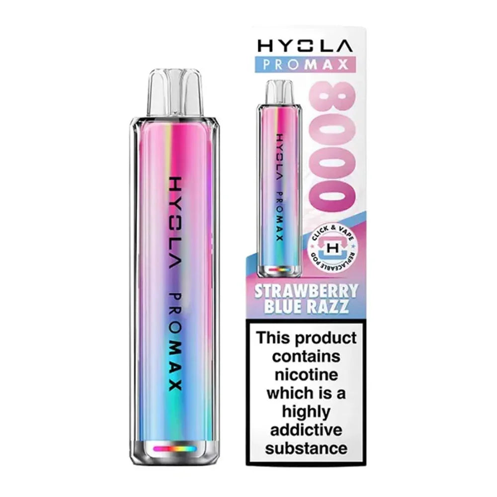 Hyola Pro Max 8K Prefilled Pod Kit - Strawberry Blue Razz