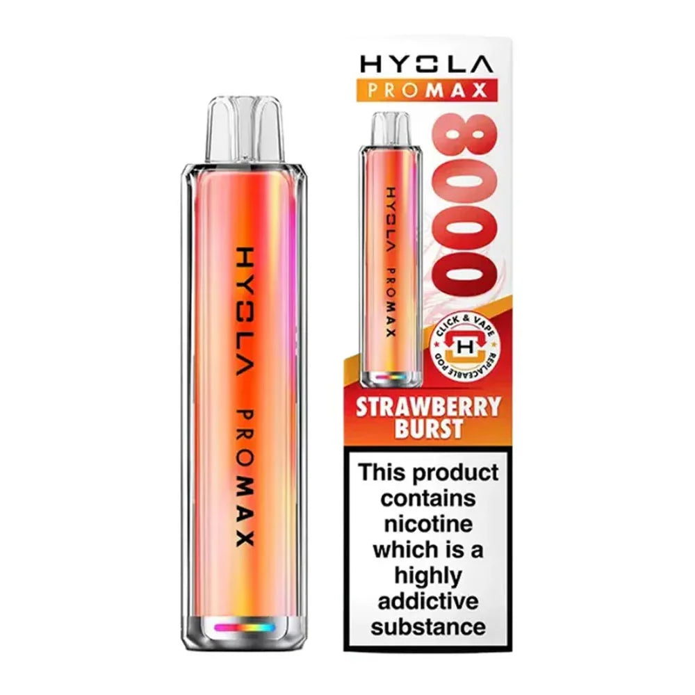 Hyola Pro Max 8K Prefilled Pod Kit - Strawberry Burst