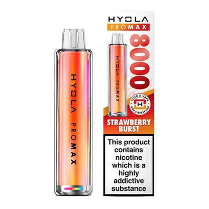 Hyola Pro Max 8K Prefilled Pod Kit - Strawberry Burst