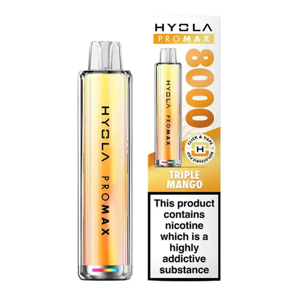 Hyola Pro Max 8K Prefilled Pod Kit - Triple Mango