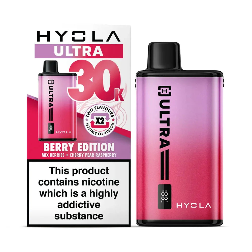 Hyola Ultra 30K 2-in-1 Prefilled Pod Kit - Berry Edition