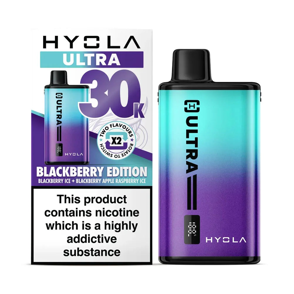 Hyola Ultra 30K 2-in-1 Prefilled Pod Kit - Blackberry Edition