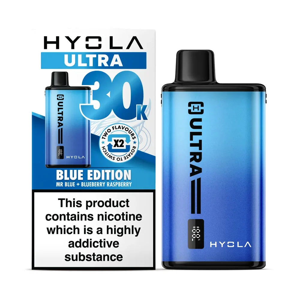 Hyola Ultra 30K 2-in-1 Prefilled Pod Kit - Blue Edition