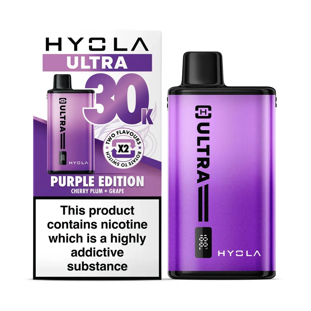 Hyola Ultra 30K 2-in-1 Prefilled Pod Kit - Purple Edition