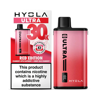 Hyola Ultra 30K 2-in-1 Prefilled Pod Kit - Red Edition