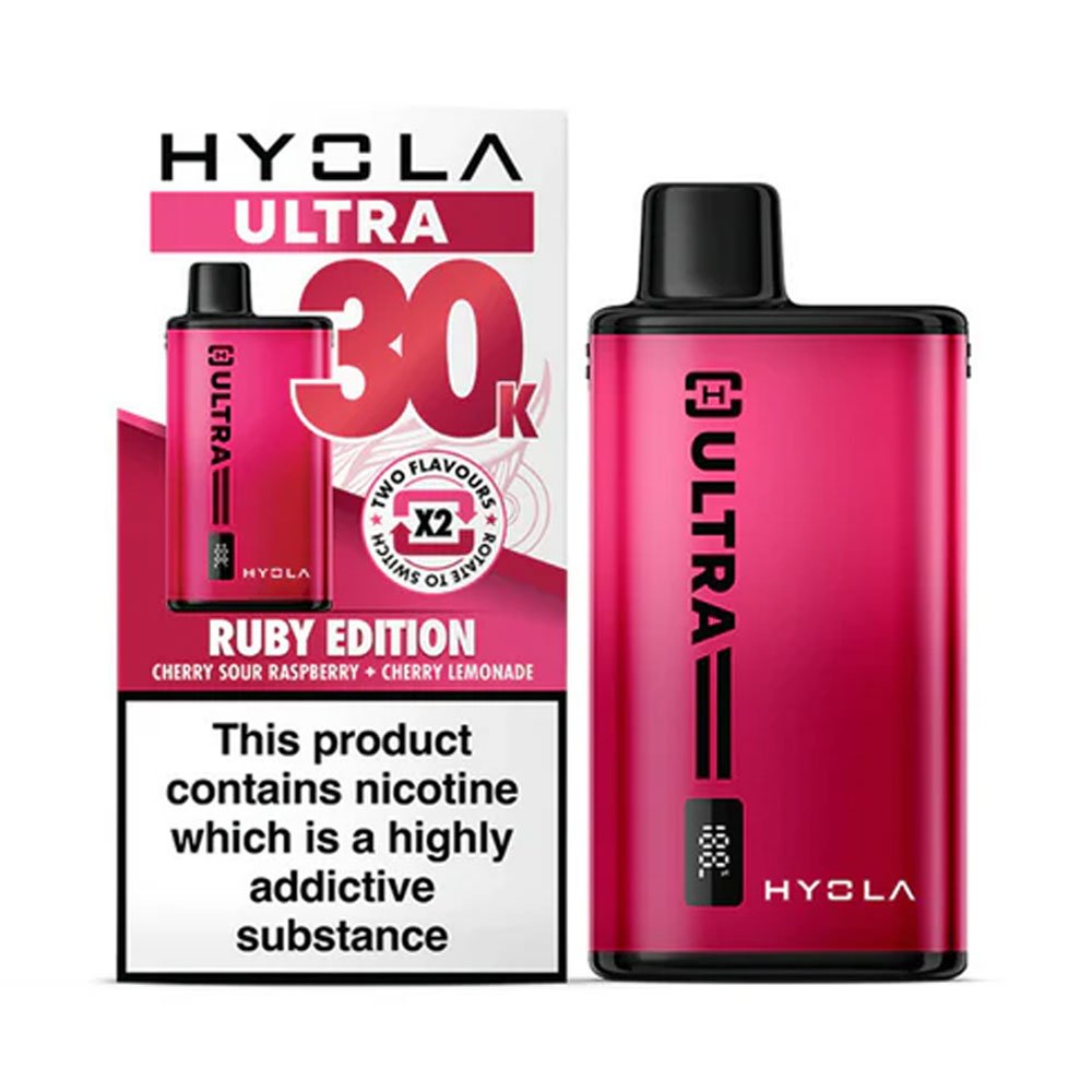 Hyola Ultra 30k 2-in-1 Pre-filled Pod Kit - Ruby Edition
