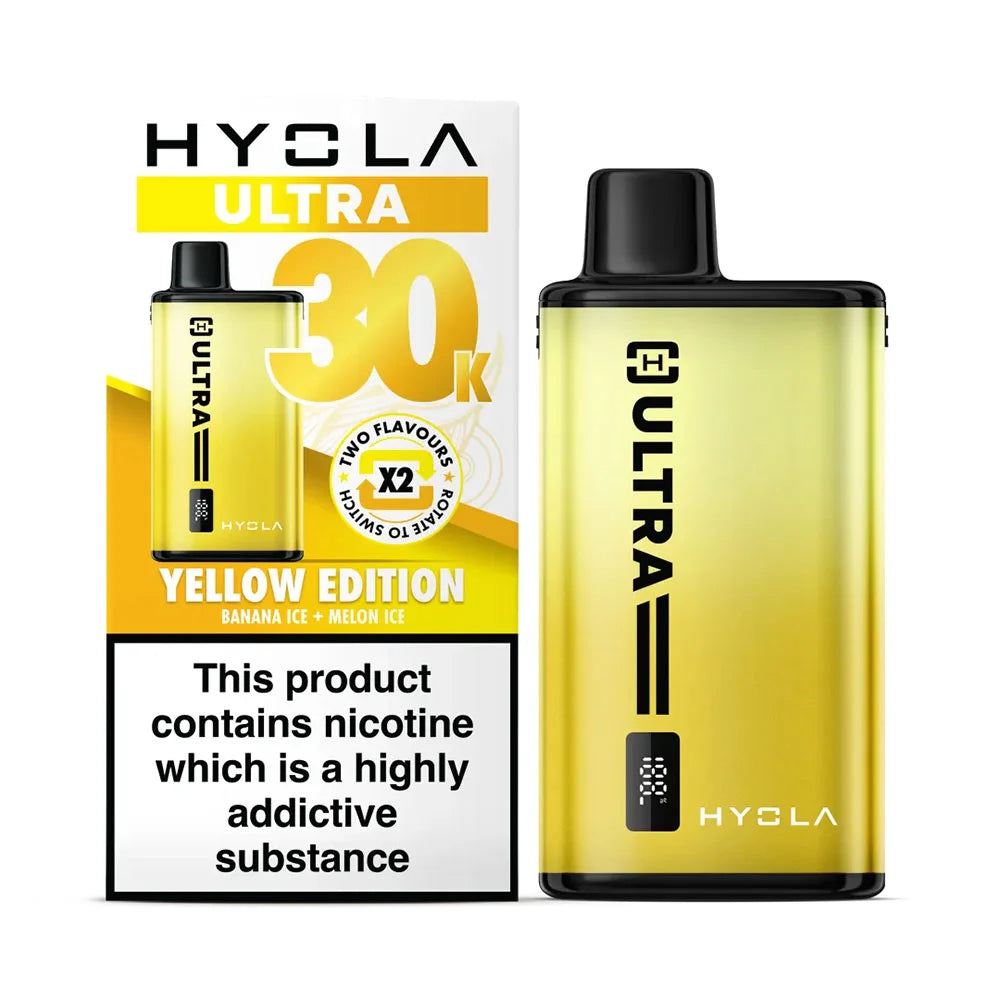 Hyola Ultra 30K 2-in-1 Prefilled Pod Kit - Yellow Edition