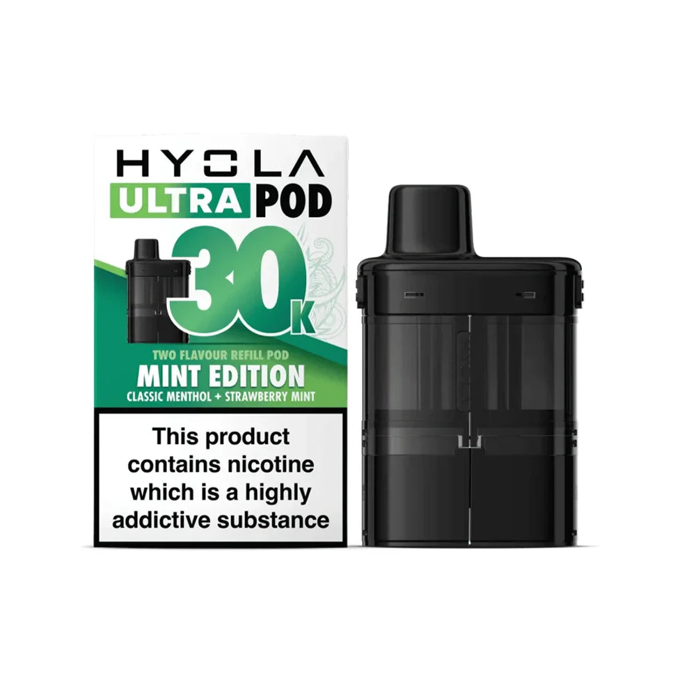 Hyola Ultra 30K Prefilled Pods - Mint Edition