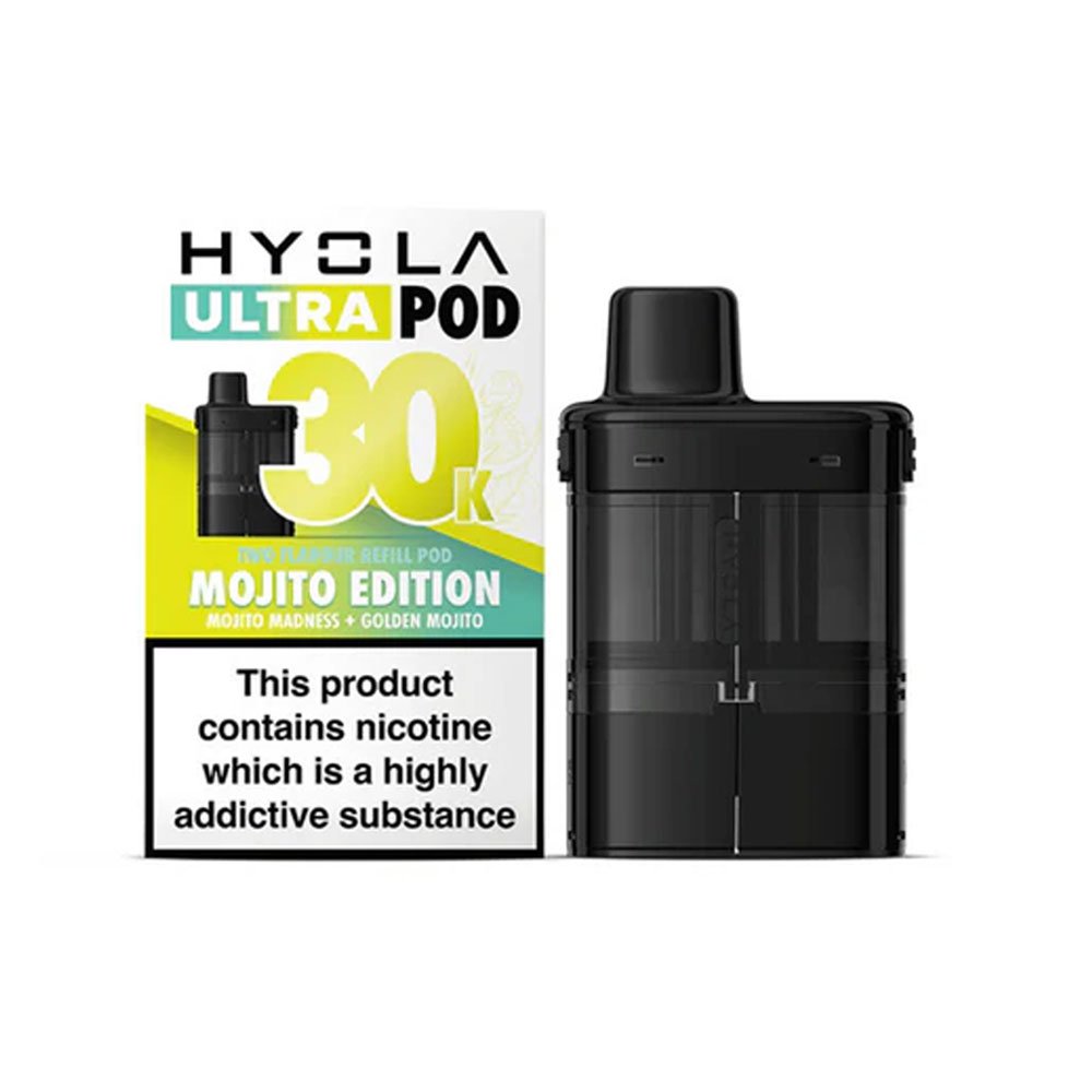 Hyola Ultra 30K Prefilled Pods - Mojito Edition