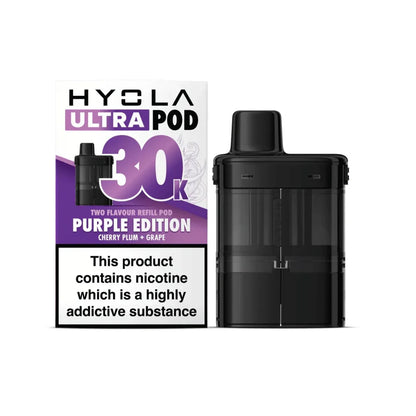 Hyola Ultra 30K Prefilled Pods - Purple Edition