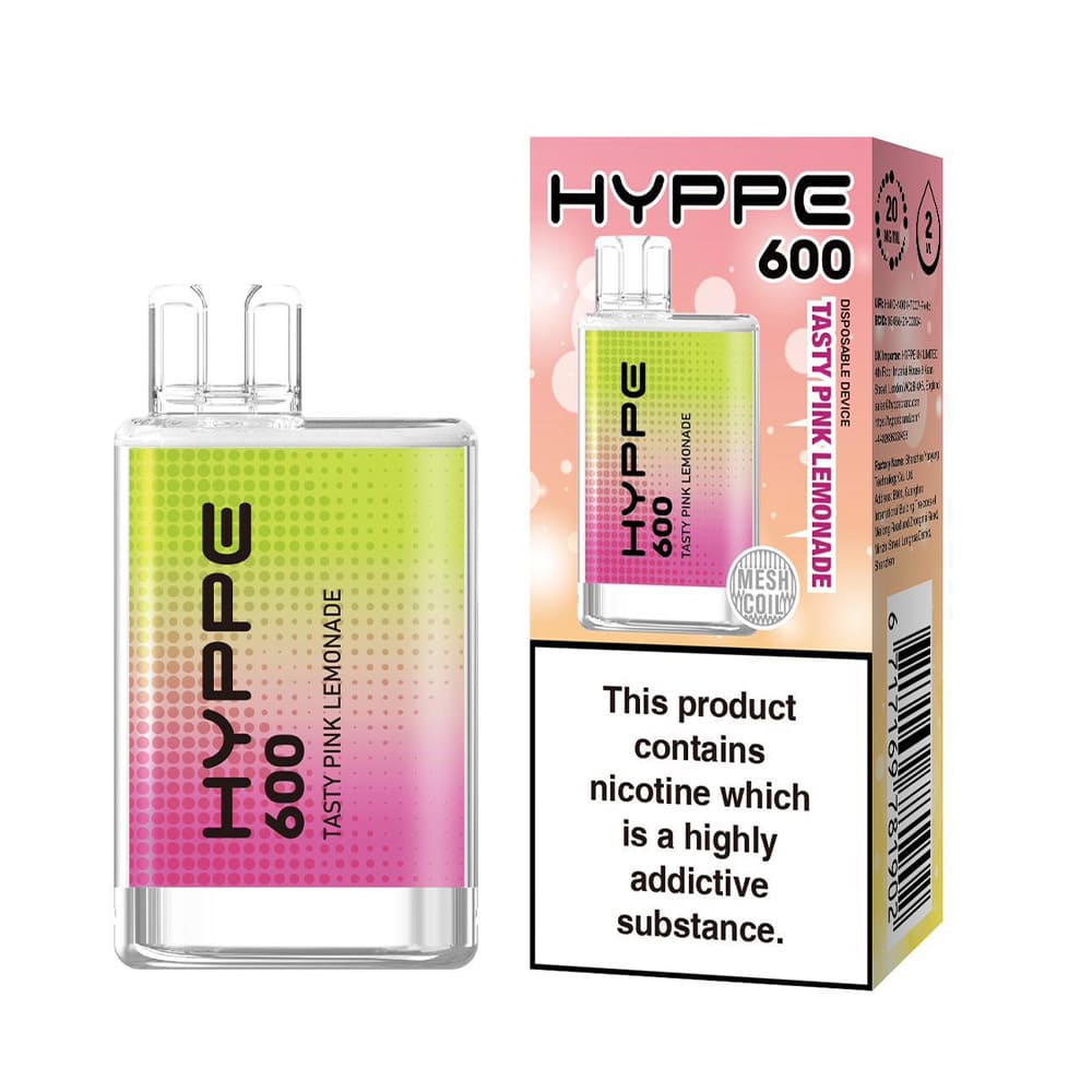 Hyppe-600-Puffs-Tasty-Pink-Lemonade-Disposable-Device