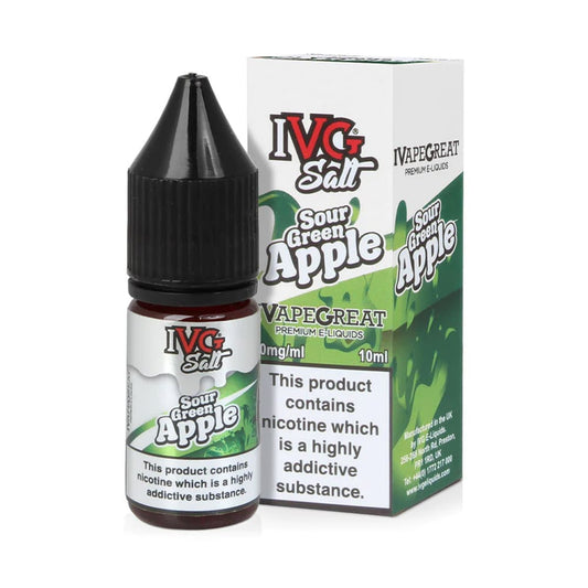 IVG 10ml Nicsalt Eliquid Sour Green Apple