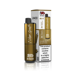 4-in-1 Tobacco Edition IVG 2400 Disposable Vape