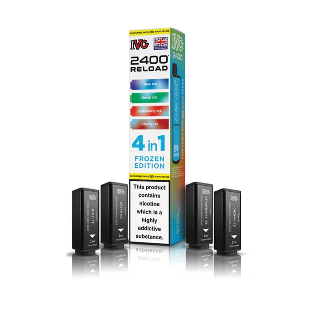 IVG 2400 Reload 4 in 1 Prefilled Pods - Frozen Edition