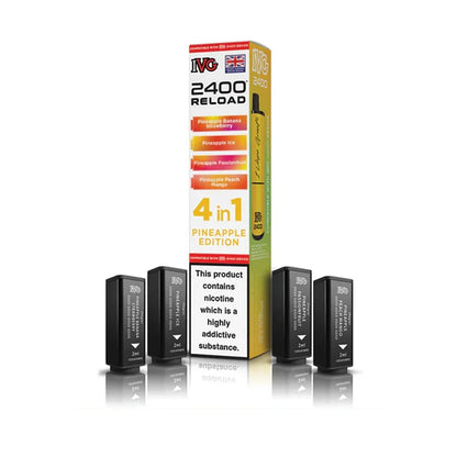 IVG 2400 Reload 4 in 1 Prefilled Pods - Pineapple Edition