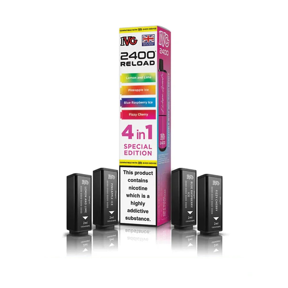 IVG 2400 Reload 4 in 1 Prefilled Pods - Special Edition