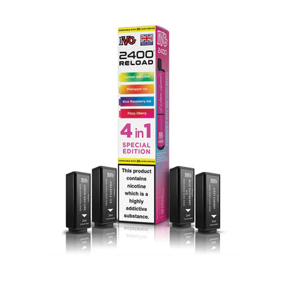 IVG 2400 Reload 4 in 1 Prefilled Pods - Special Edition