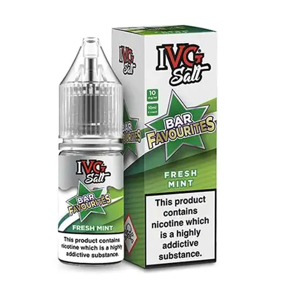 IVG Bar Favourites Fresh Mint 10ml Nic Salt E Liquid
