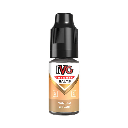 IVG Intense Vanilla Biscuit 10ml Nic Salt E Liquid