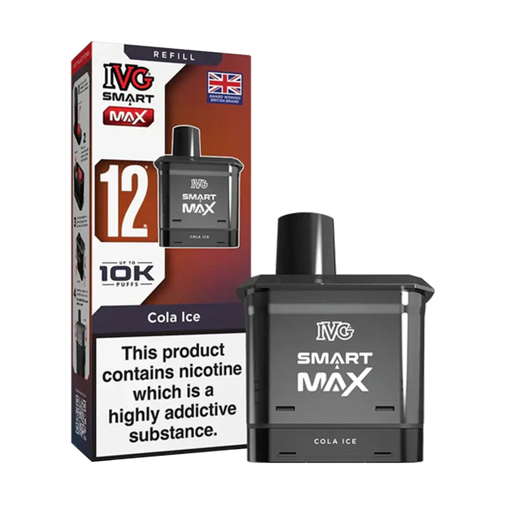 IVG Smart Max 10K Prefilled Pods - Cola Ice