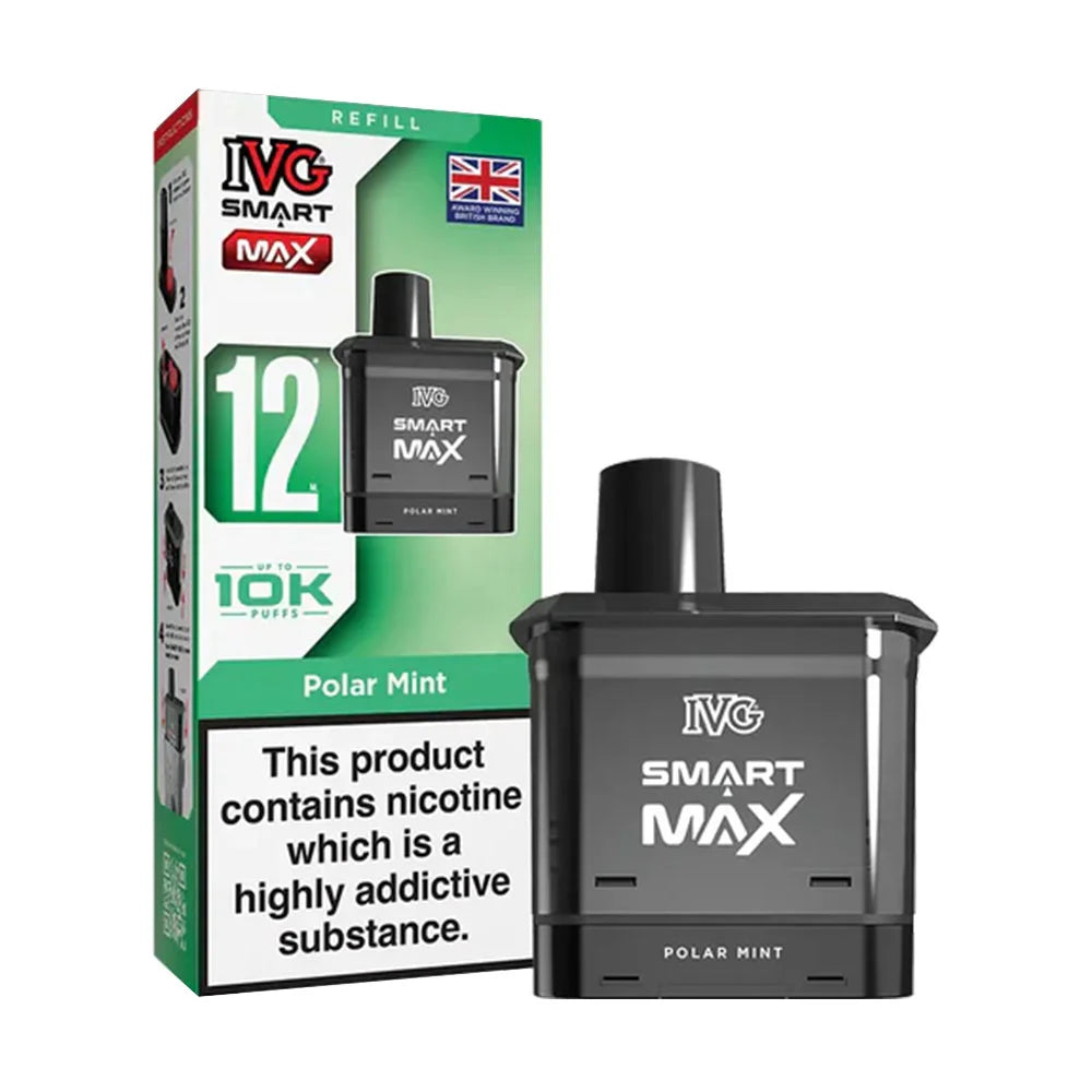 IVG Smart Max 10K Prefilled Pods - Polar Mint