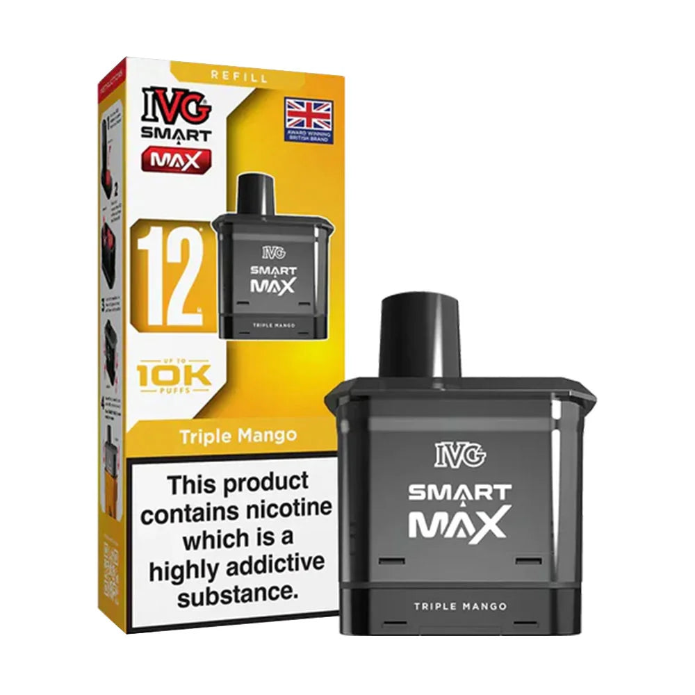 IVG Smart Max 10K Prefilled Pods - Triple Mango