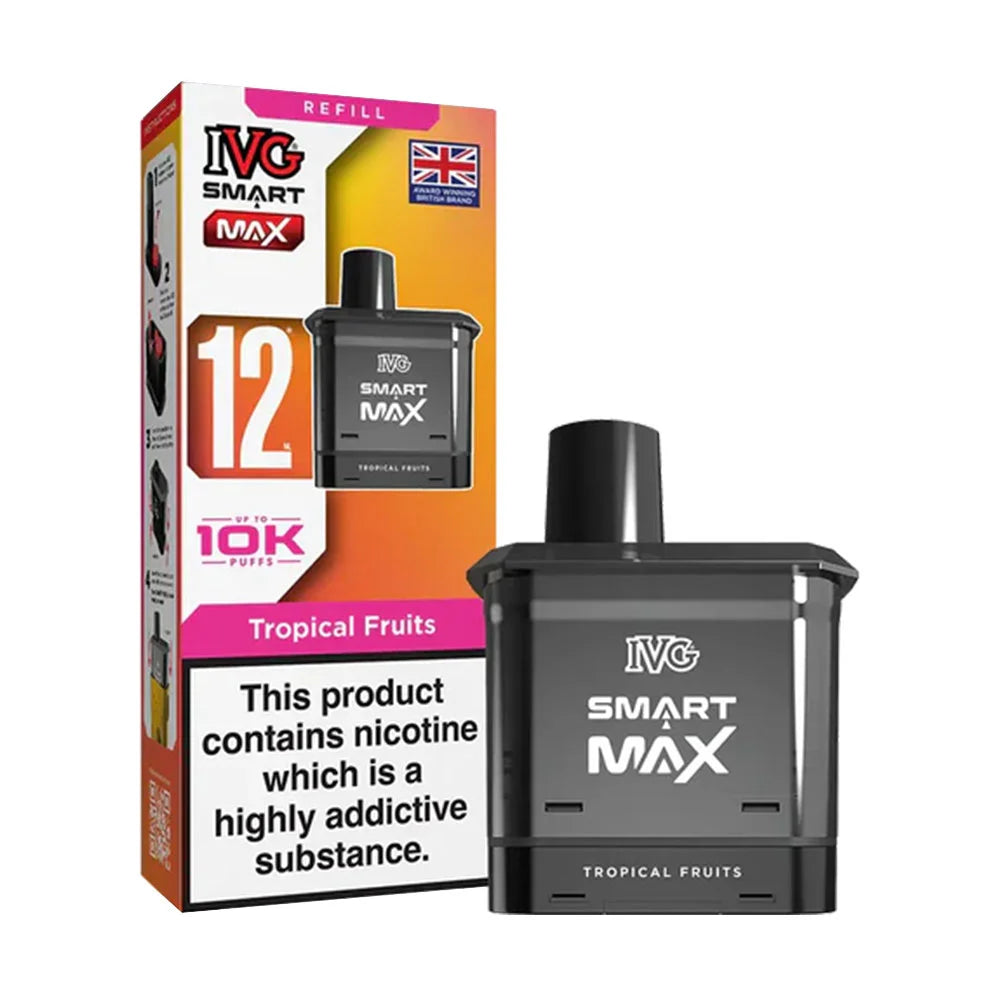 IVG Smart Max 10K Prefilled Pods - Tropical Fruits