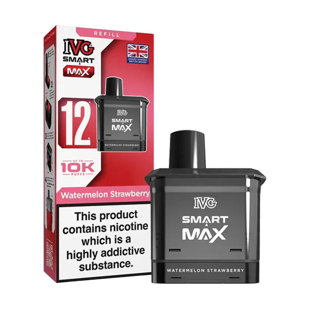 IVG Smart Max 10K Prefilled Pods - Watermelon Strawberry