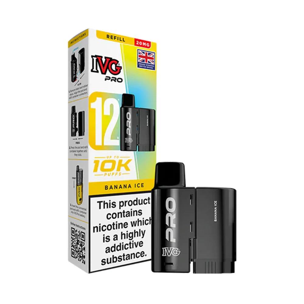 IVG Pro 12 Prefilled Pod - Banana Ice
