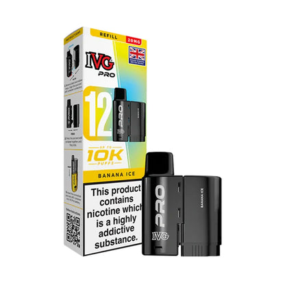 IVG Pro 12 Prefilled Pod - Banana Ice