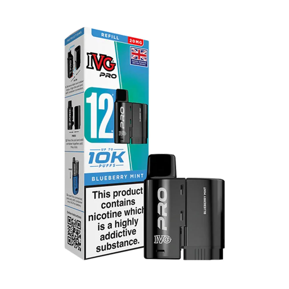 IVG Pro 12 Prefilled Pod - Blueberry Mint