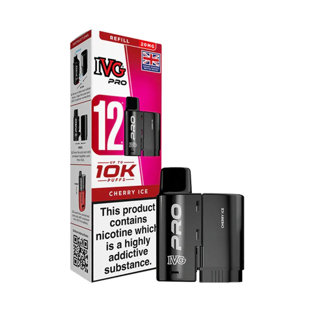 IVG Pro 12 Prefilled Pod - Cherry Ice