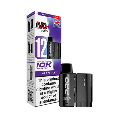 IVG Pro 12 Prefilled Pod - Grape Ice