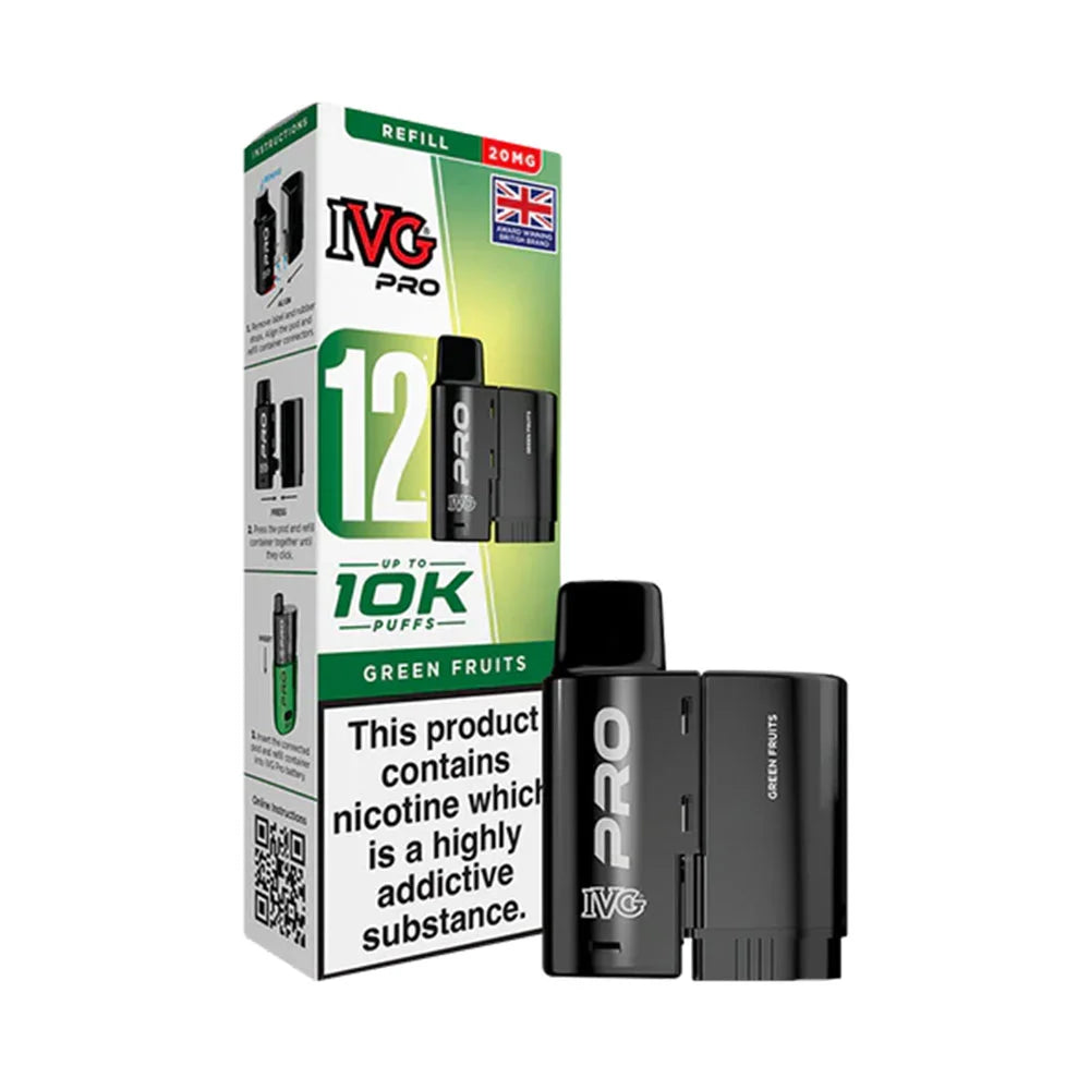 IVG Pro 12 Prefilled Pod - Green Fruits