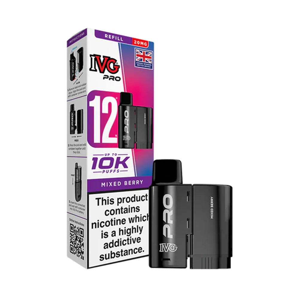 IVG Pro 12 Prefilled Pod - Mixed Berry