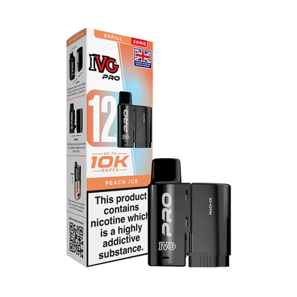 IVG Pro 12 Prefilled Pod - Peach Ice