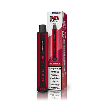 IVG Reload Mini Prefilled Pod Kit - Sour Raspberry