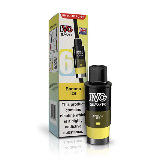 IVG SAVR Prefilled Pods - Banana Ice