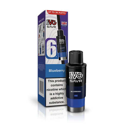 IVG SAVR Prefilled Pods - Blueberry